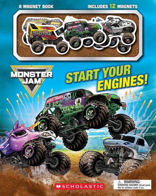 Vorderes Coverbild Monster Jam: Start Your Engines! a Magnet Book