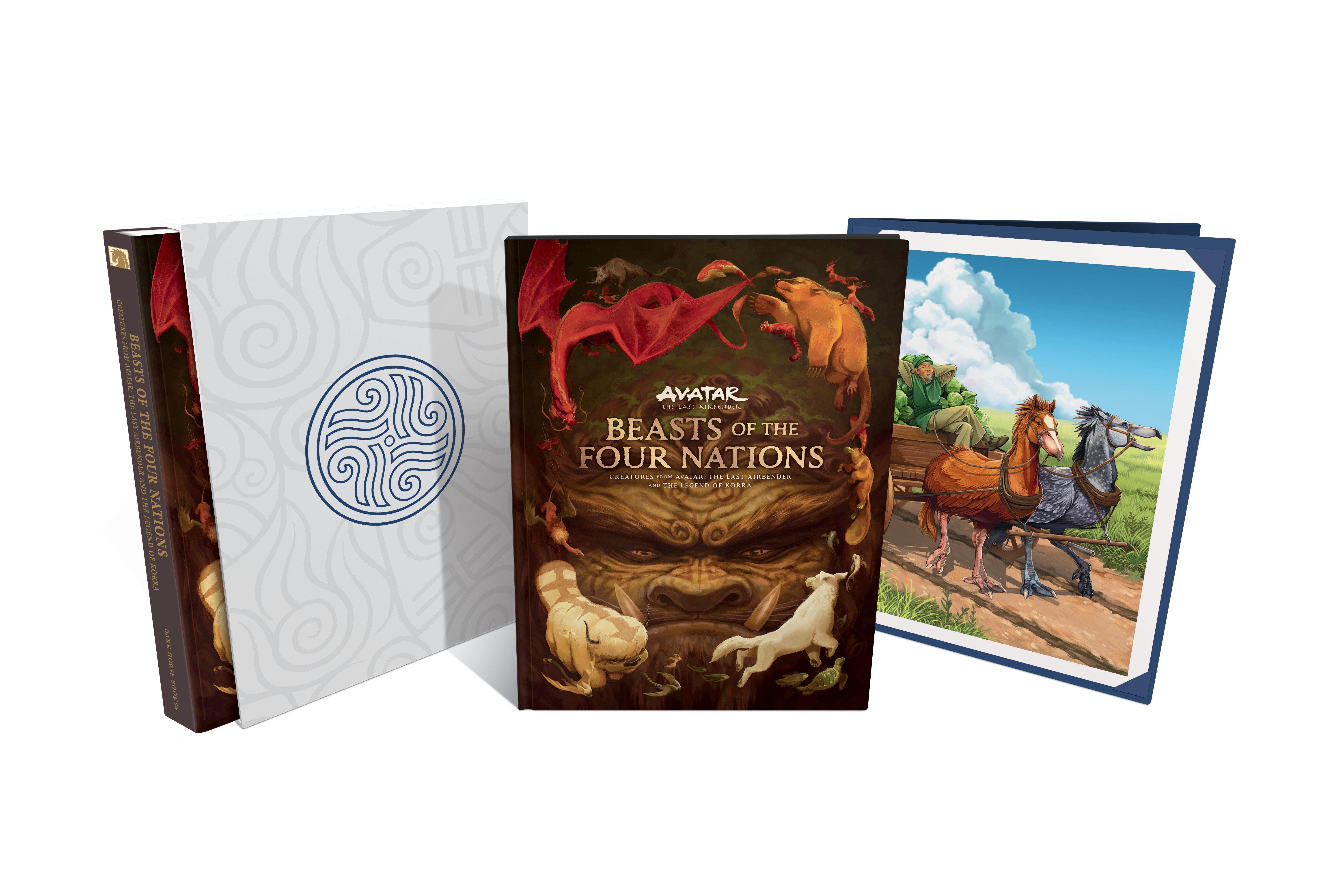 Vorderes Coverbild Beasts of the Four Nations: Creatures from Avatar: The Last Airbender and the Legend of Korra (Deluxe Edition)