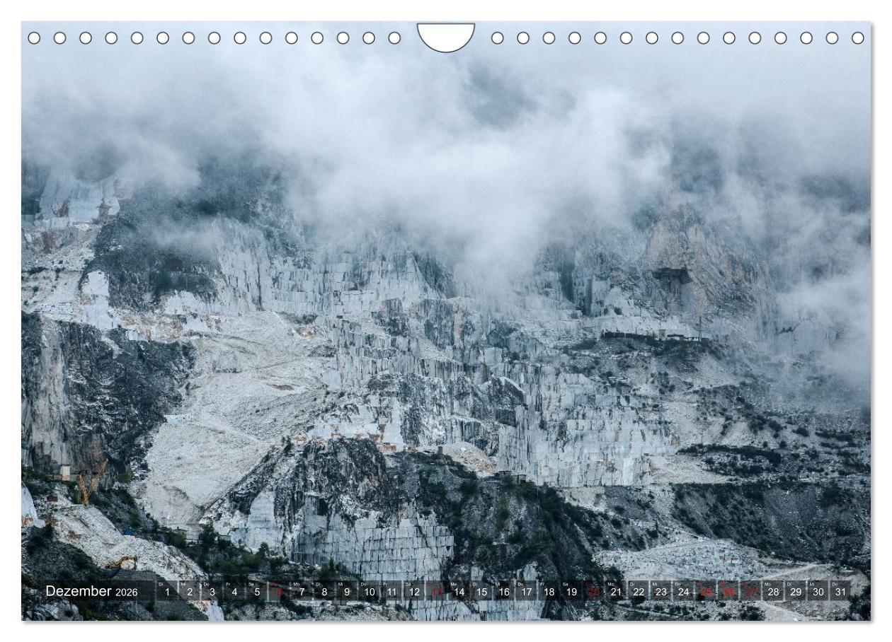 Beispielinhalt (Bild) TOSKANA Im Land der Zypressen (Wandkalender 2026 DIN A4 quer), CALVENDO Monatskalender