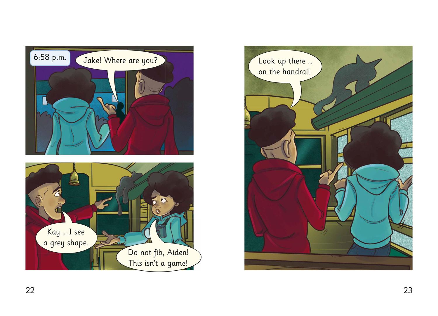 Beispielinhalt (Bild) Kay and Aiden - The Tram Bell