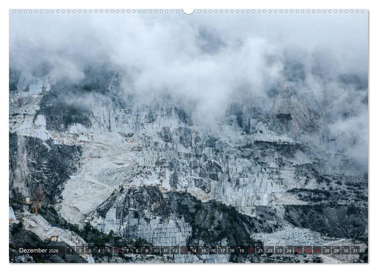 Beispielinhalt (Bild) TOSKANA Im Land der Zypressen (Wandkalender 2026 DIN A2 quer), CALVENDO Monatskalender