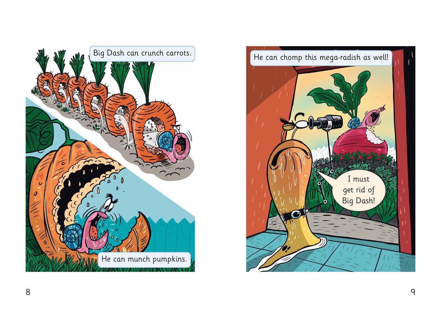 Beispielinhalt (Bild) Mega Slug and Big Dash