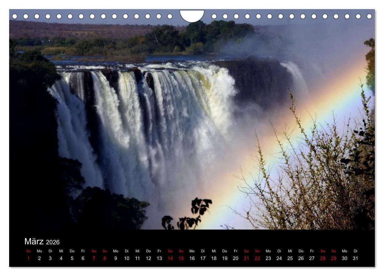 Beispielinhalt (Bild) Natur von ihrer schönsten Seite 2026 (Wandkalender 2026 DIN A4 quer), CALVENDO Monatskalender