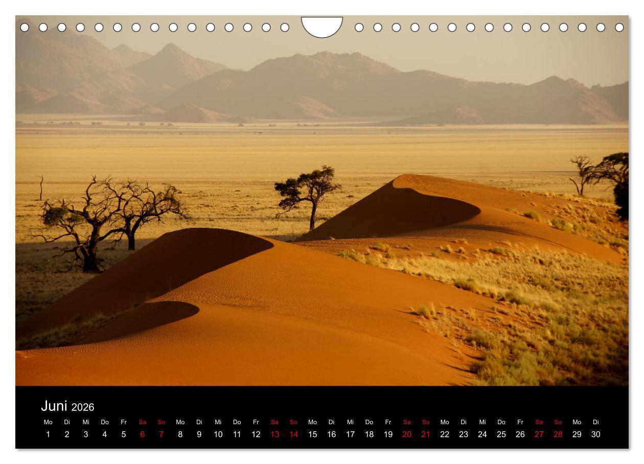 Beispielinhalt (Bild) Natur von ihrer schönsten Seite 2026 (Wandkalender 2026 DIN A4 quer), CALVENDO Monatskalender