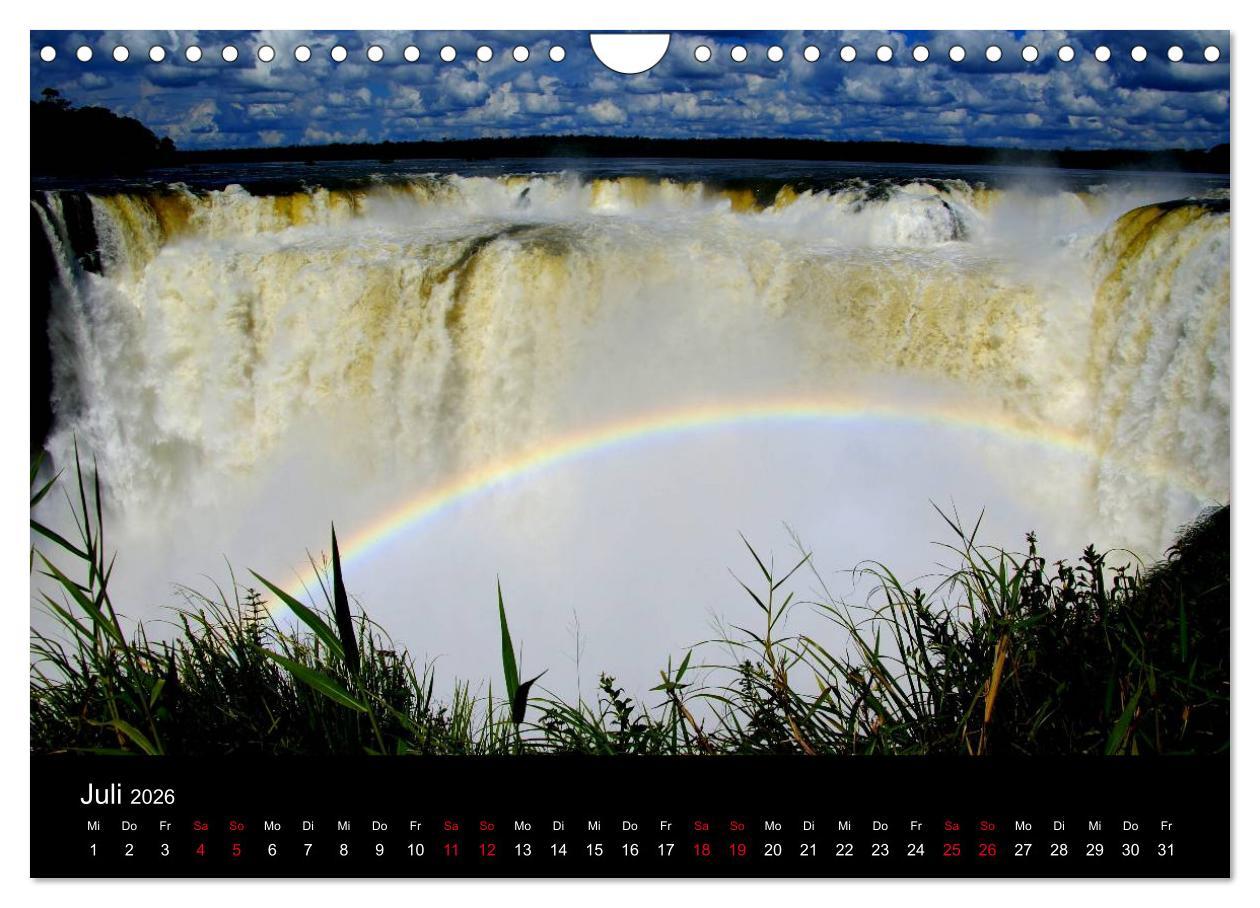 Beispielinhalt (Bild) Natur von ihrer schönsten Seite 2026 (Wandkalender 2026 DIN A4 quer), CALVENDO Monatskalender