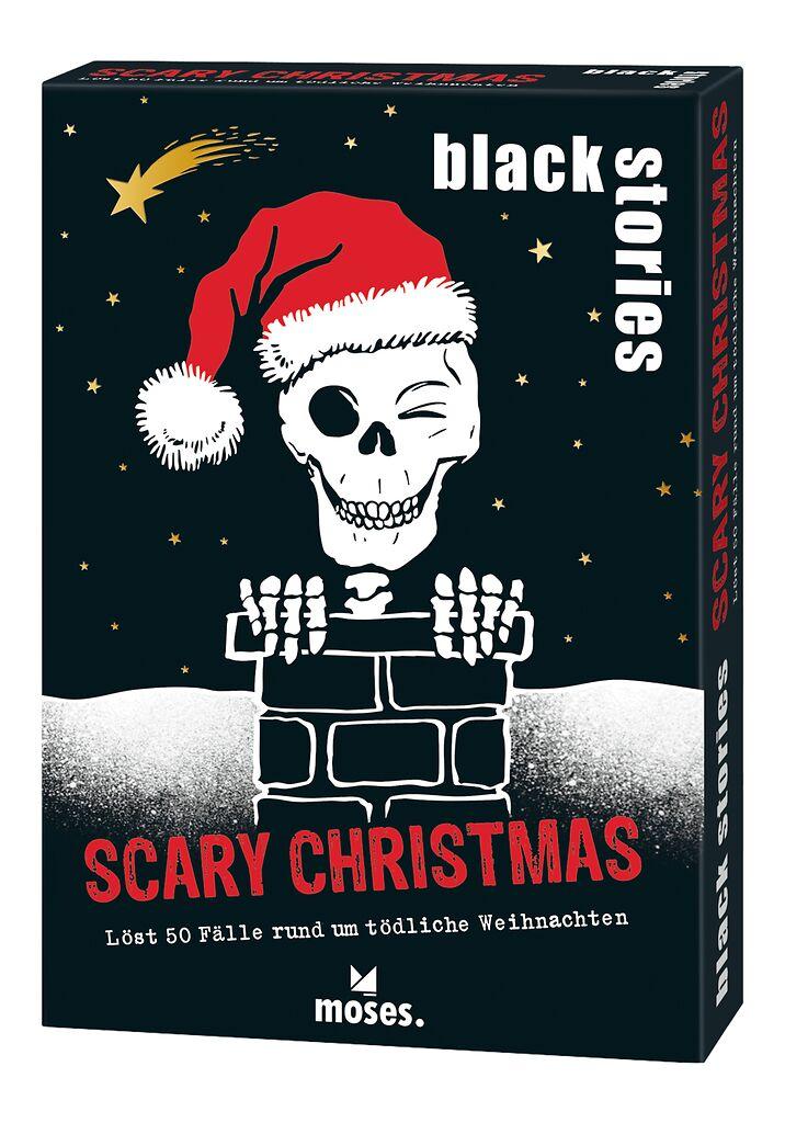 Vorderes Coverbild black stories Scary Christmas