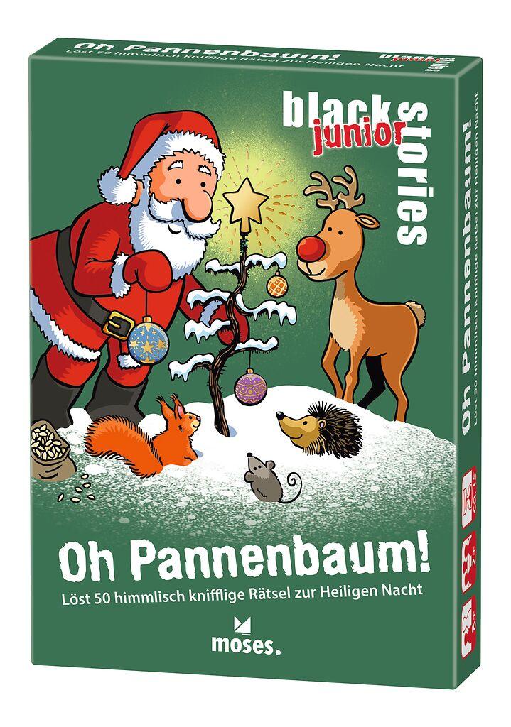 Vorderes Coverbild black stories junior Oh Pannenbaum!