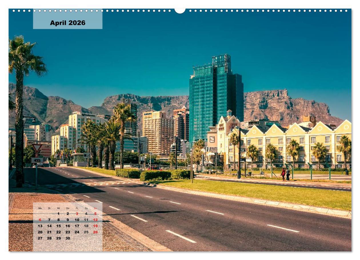 Beispielinhalt (Bild) Südafrika entdecken (Wandkalender 2026 DIN A2 quer), CALVENDO Monatskalender