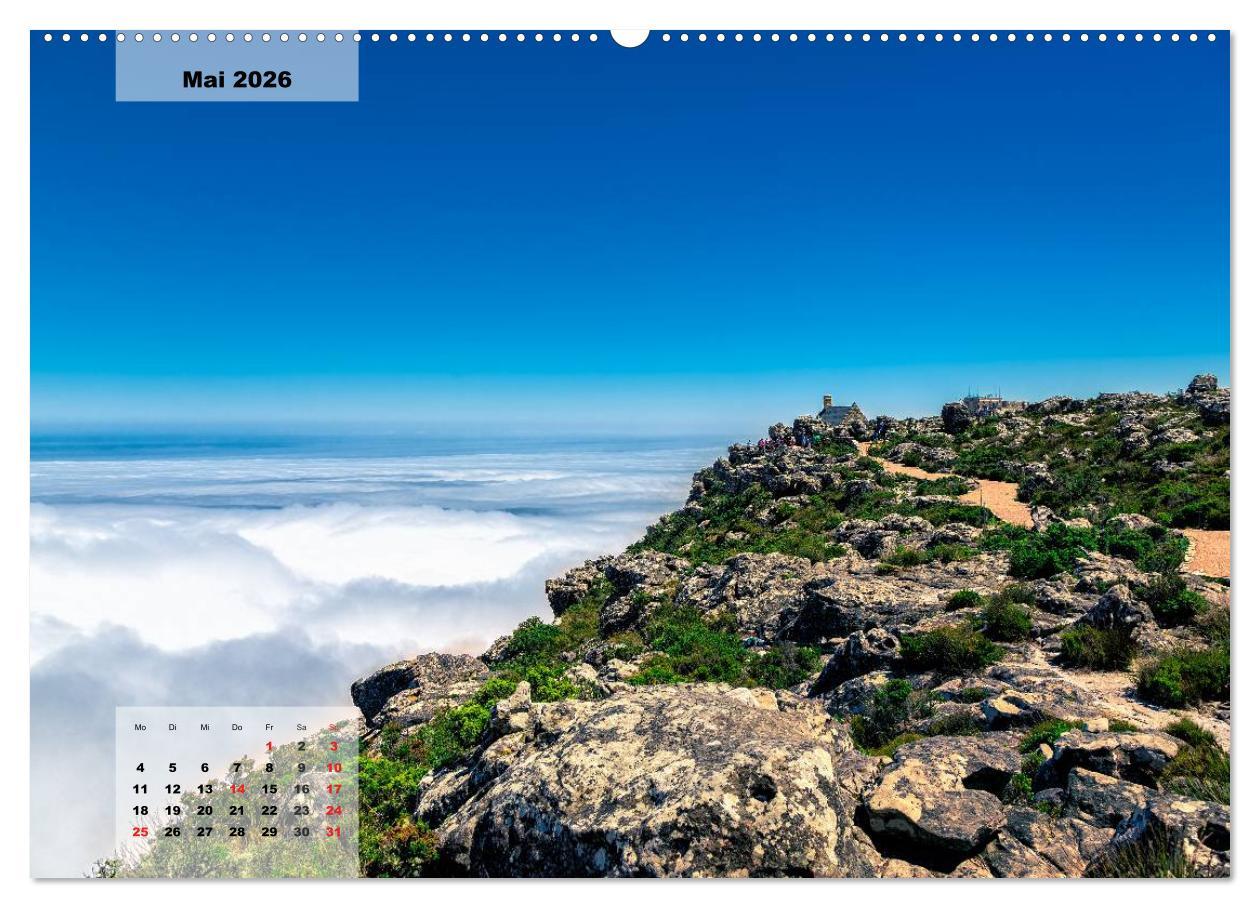Beispielinhalt (Bild) Südafrika entdecken (Wandkalender 2026 DIN A2 quer), CALVENDO Monatskalender