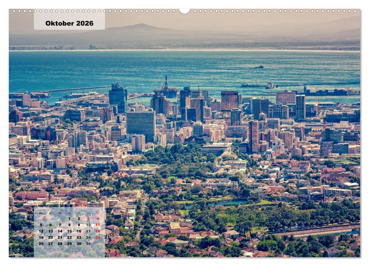 Beispielinhalt (Bild) Südafrika entdecken (Wandkalender 2026 DIN A2 quer), CALVENDO Monatskalender