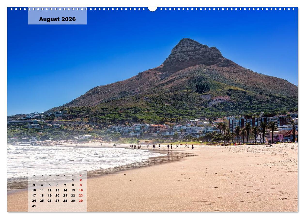 Beispielinhalt (Bild) Südafrika entdecken (Wandkalender 2026 DIN A2 quer), CALVENDO Monatskalender