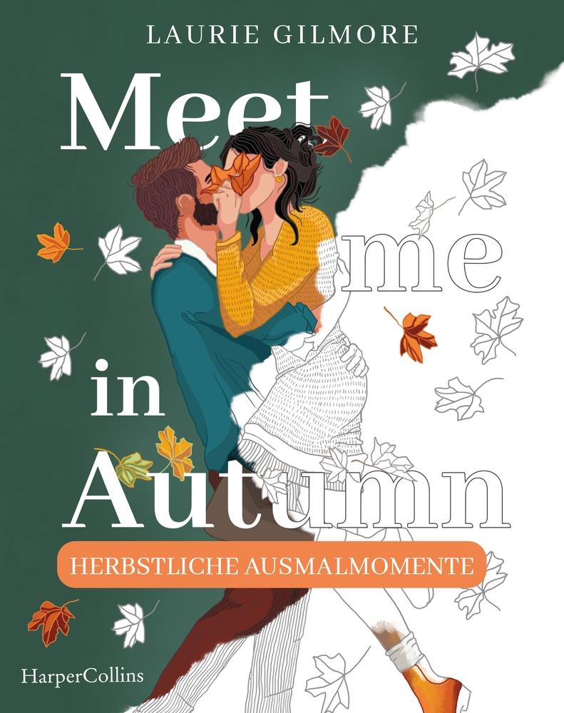 Vorderes Coverbild Meet me in Autumn: Herbstliche Ausmalmomente