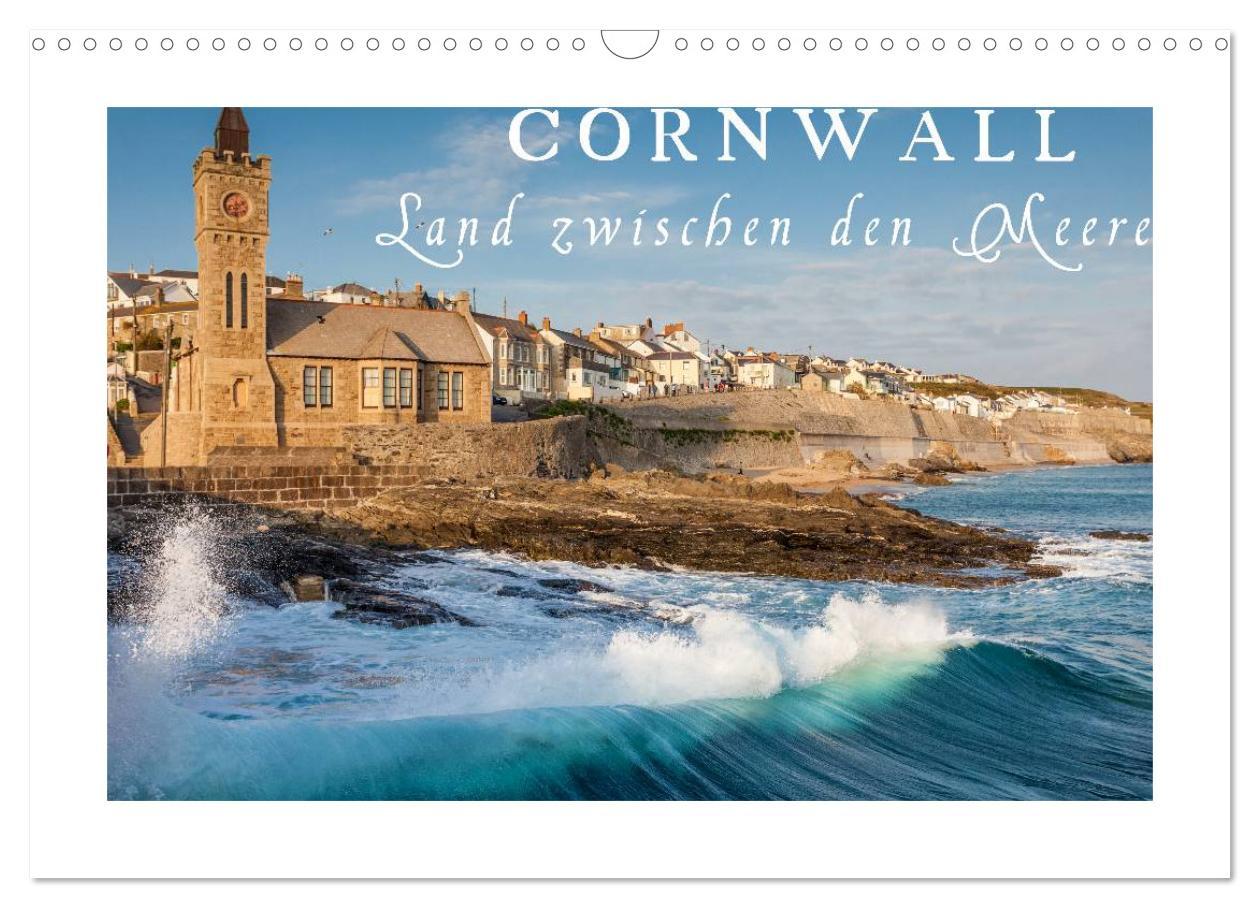 Vorderes Coverbild Cornwall - Land zwischen den Meeren (Wandkalender 2026 DIN A3 quer), CALVENDO Monatskalender