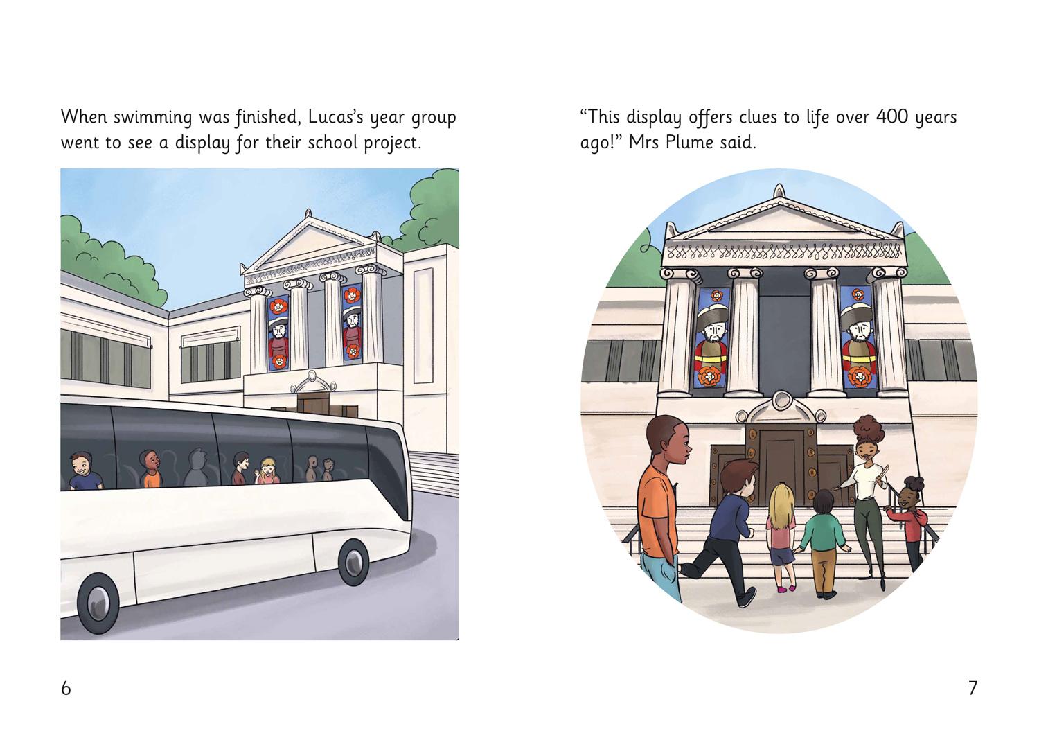 Beispielinhalt (Bild) Lucas Dives Deep