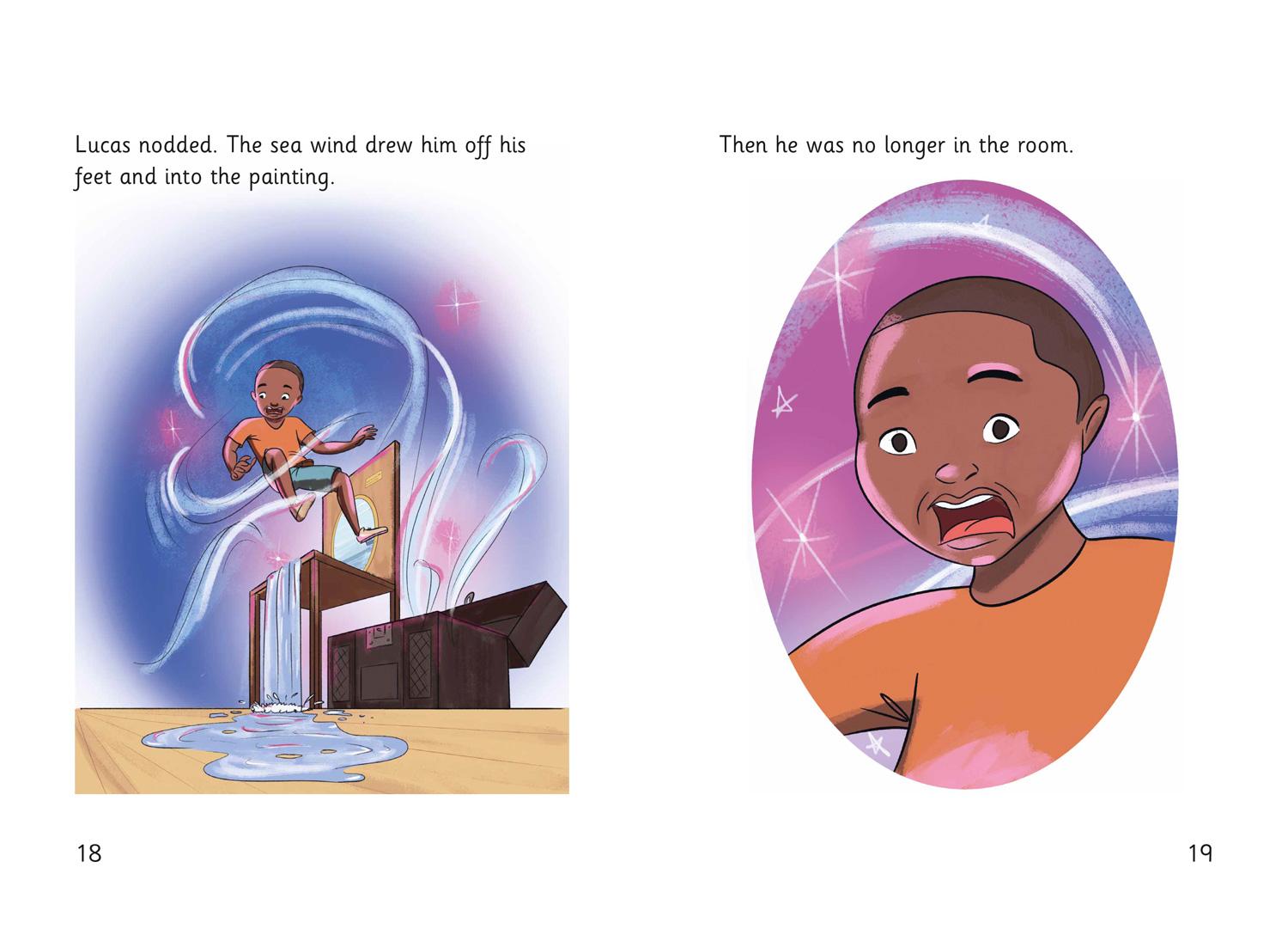 Beispielinhalt (Bild) Lucas Dives Deep