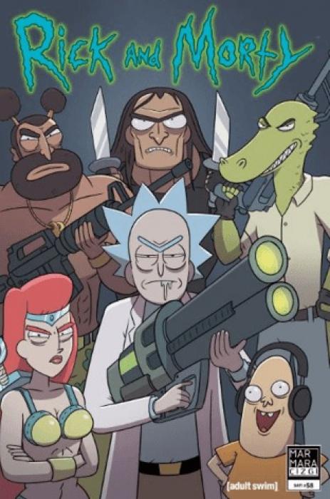 Vorderes Coverbild Rick and Morty 58
