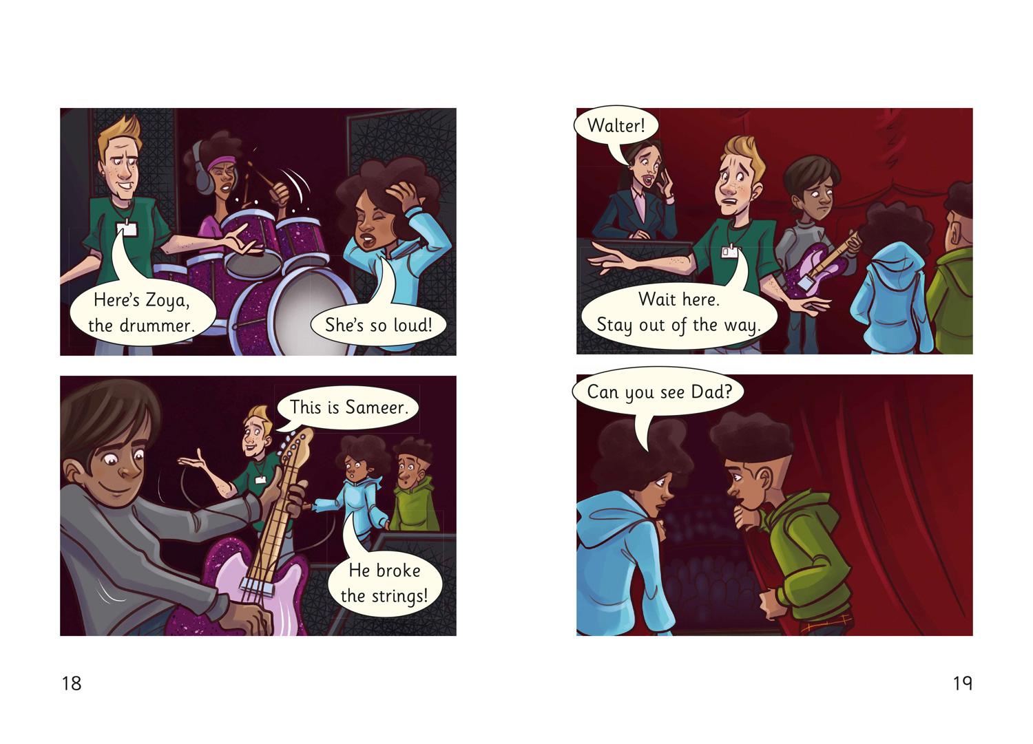 Beispielinhalt (Bild) Kay and Aiden - The Stolen Trumpet