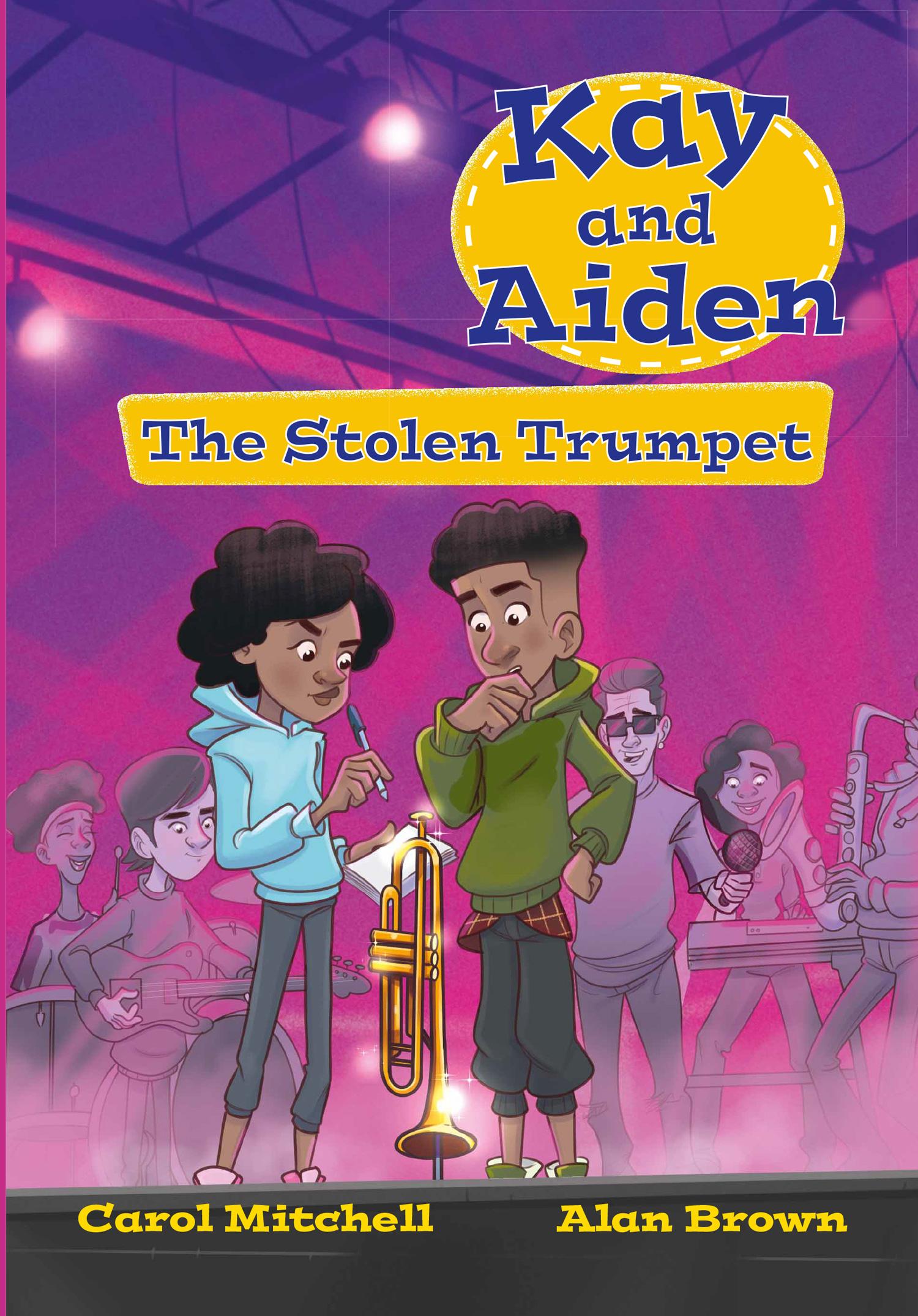 Vorderes Coverbild Kay and Aiden - The Stolen Trumpet