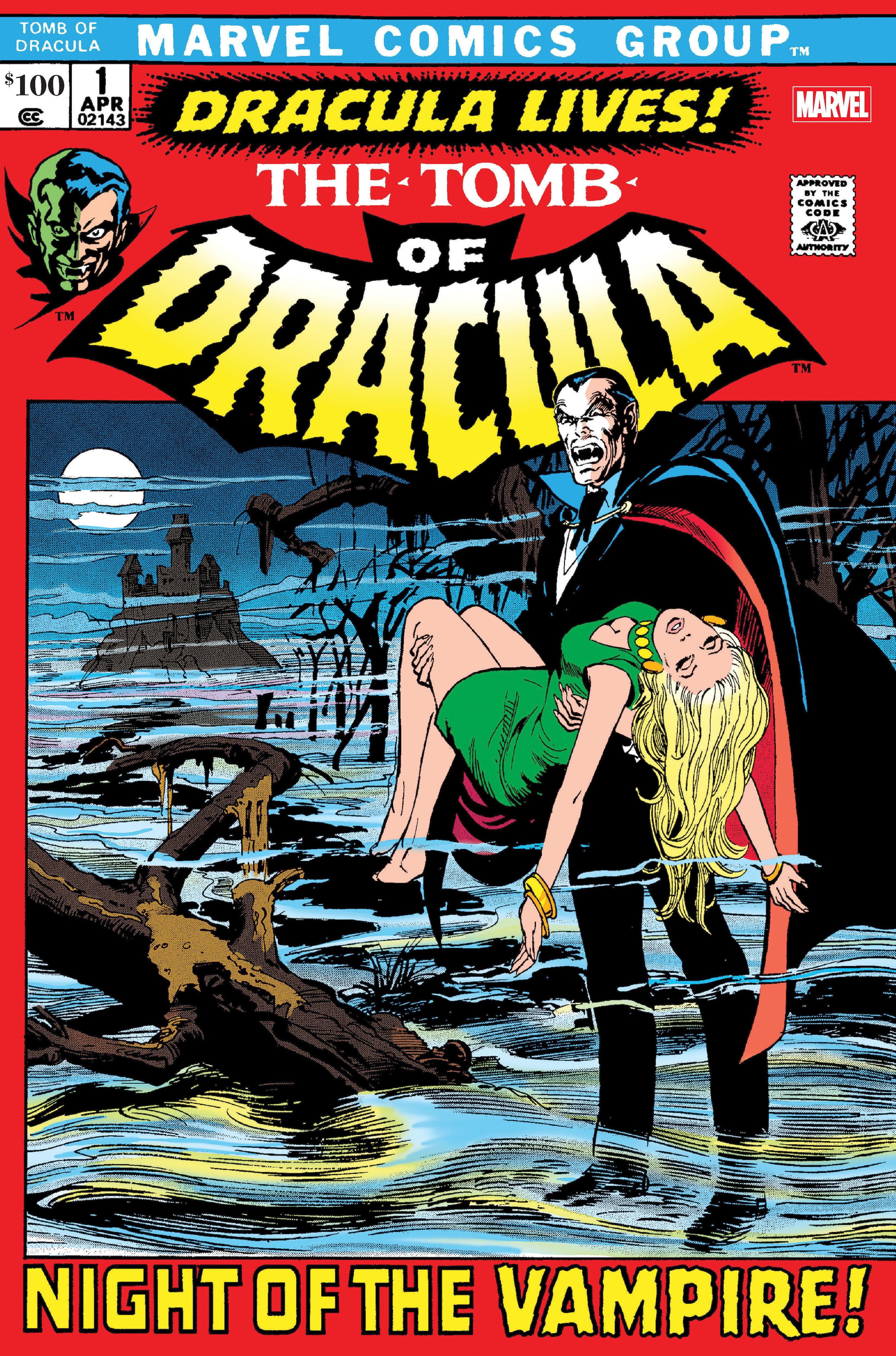 Vorderes Coverbild Tomb of Dracula Omnibus Vol. 1 Neal Adams Cover [New Printing 2]
