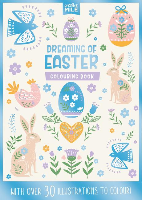 Vorderes Coverbild Dreaming of Easter Colouring Book