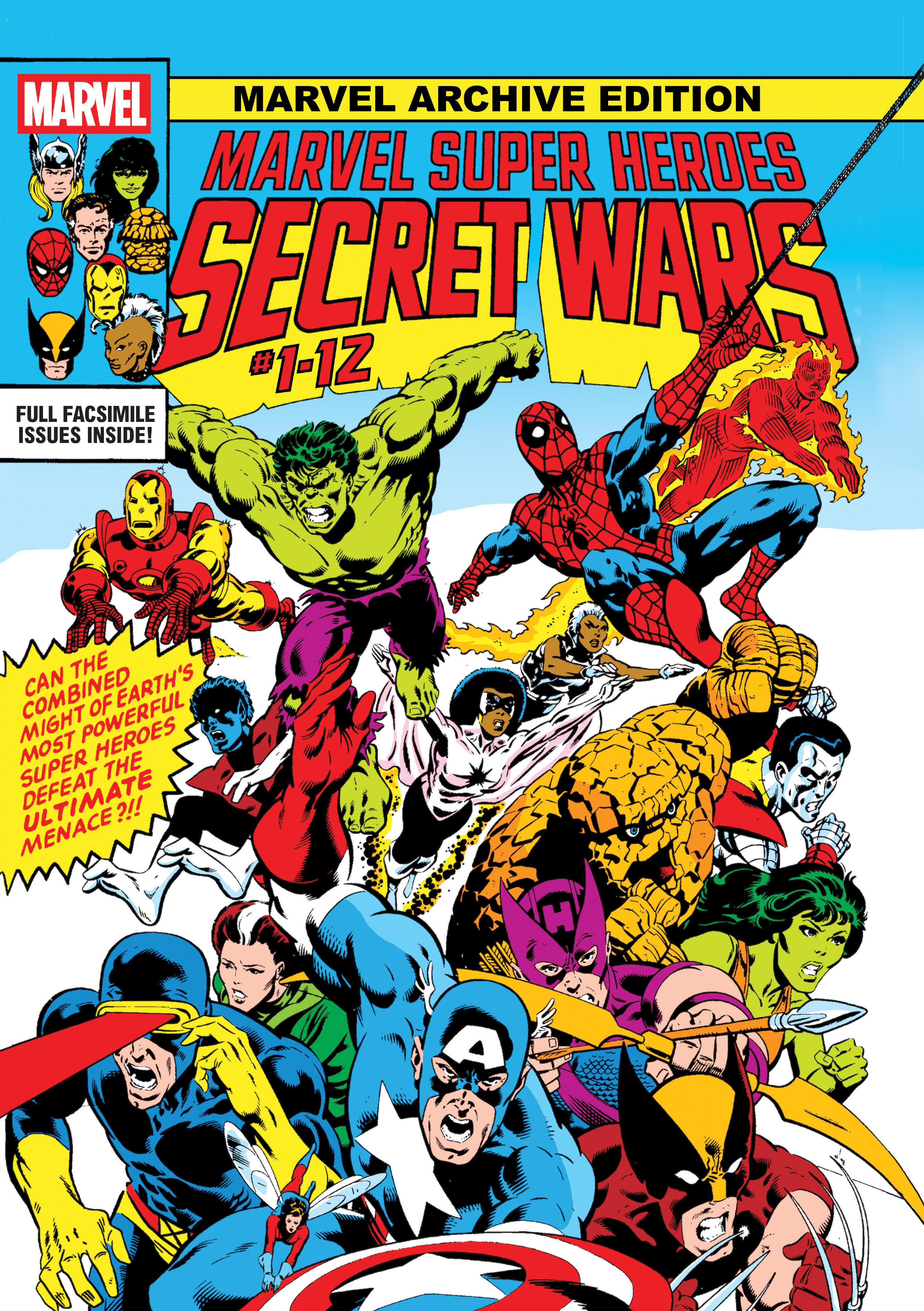 Vorderes Coverbild Marvel Archive Edition: Marvel Super Heroes Secret Wars Gallery Edition