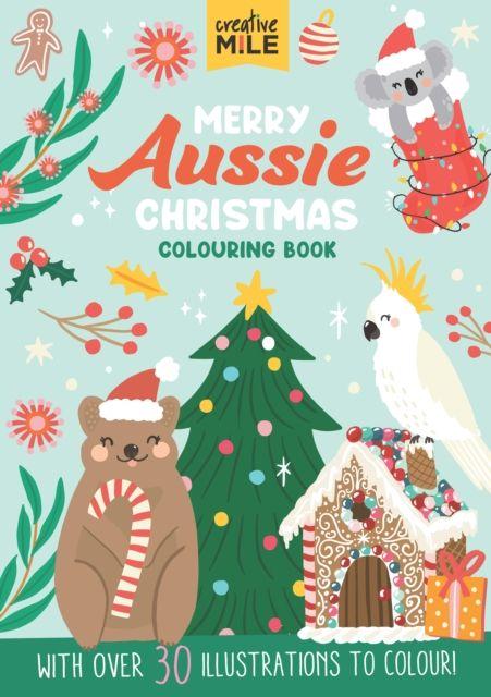 Vorderes Coverbild Merry Aussie Christmas Colouring Book