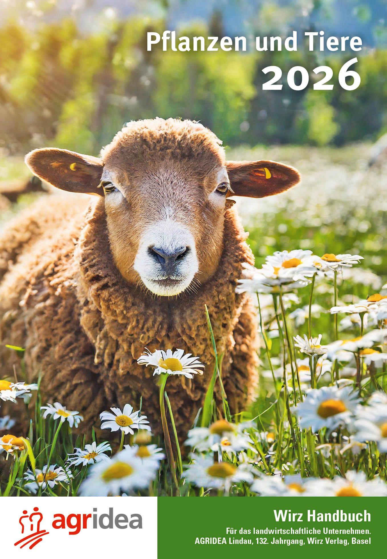 Vorderes Coverbild Wirz 2026 / Handbuch Pflanzen und Tiere 2026