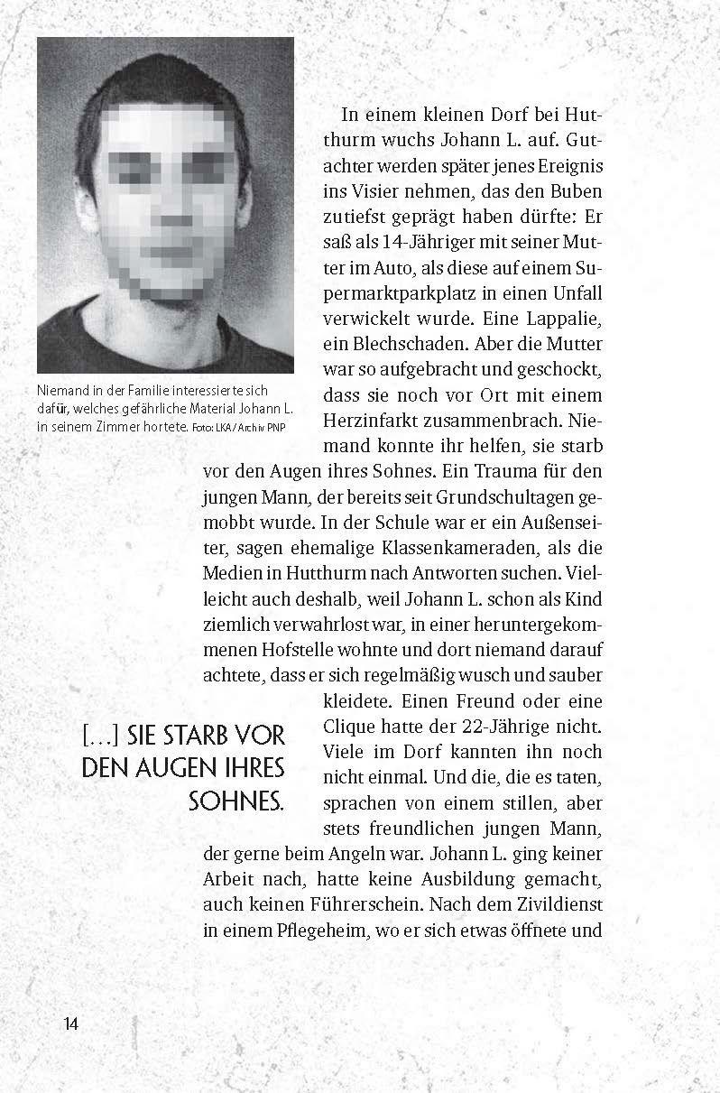 Beispielinhalt (Bild) Wahre Verbrechen in Niederbayern und der Oberpfalz