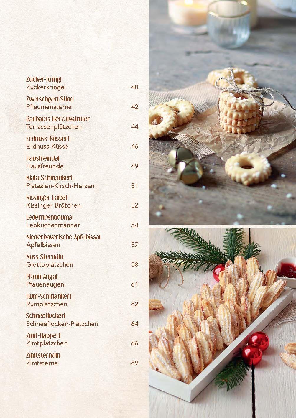 Beispielinhalt (Bild) Weihnachtsbäckerei im Bayerischen Wald