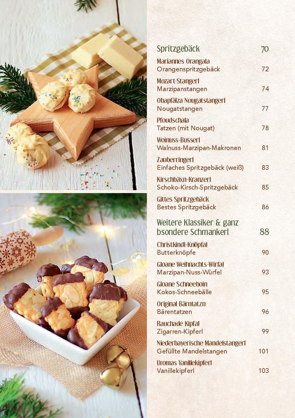 Beispielinhalt (Bild) Weihnachtsbäckerei im Bayerischen Wald