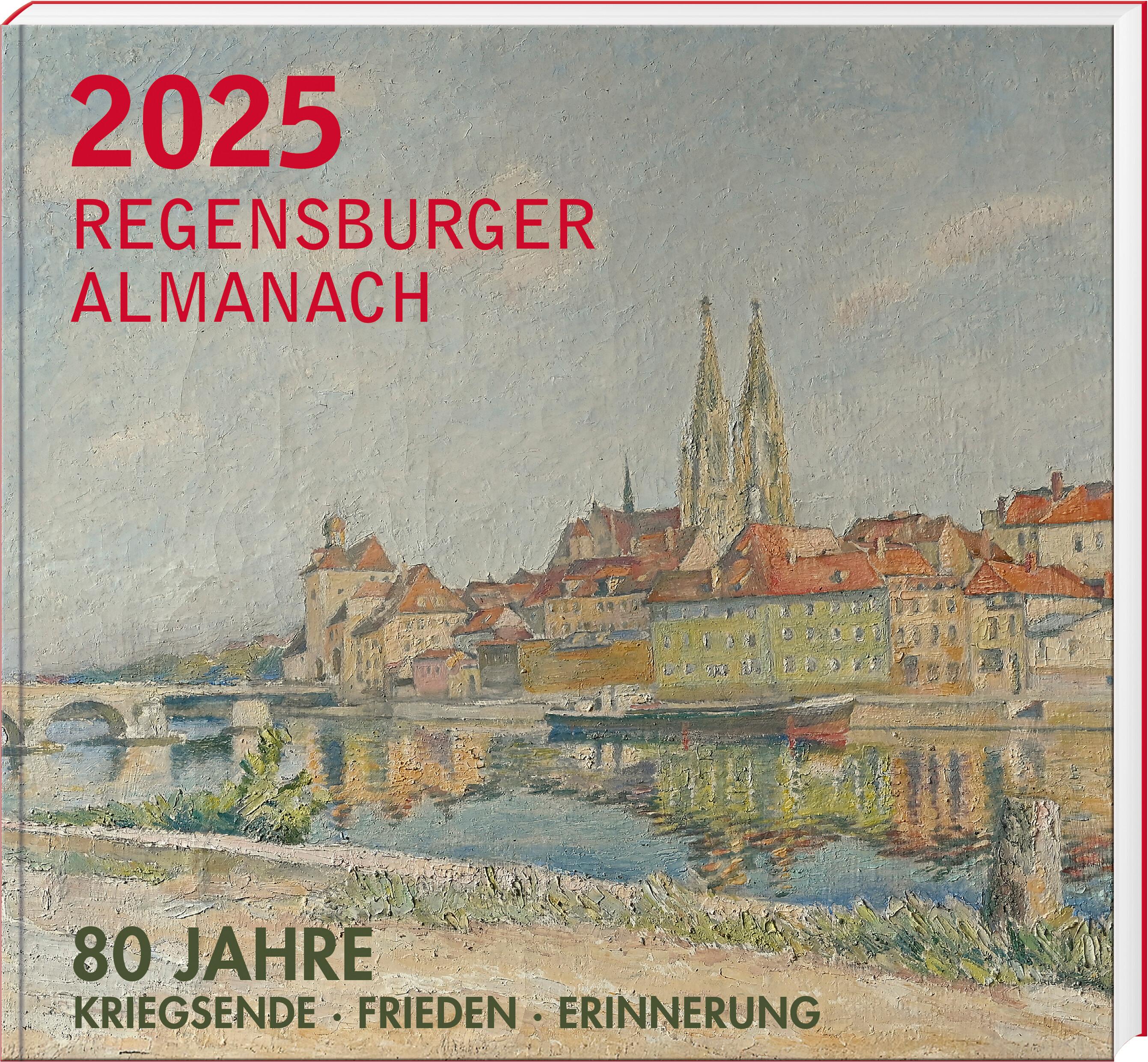 Vorderes Coverbild Regensburger Almanach 2025