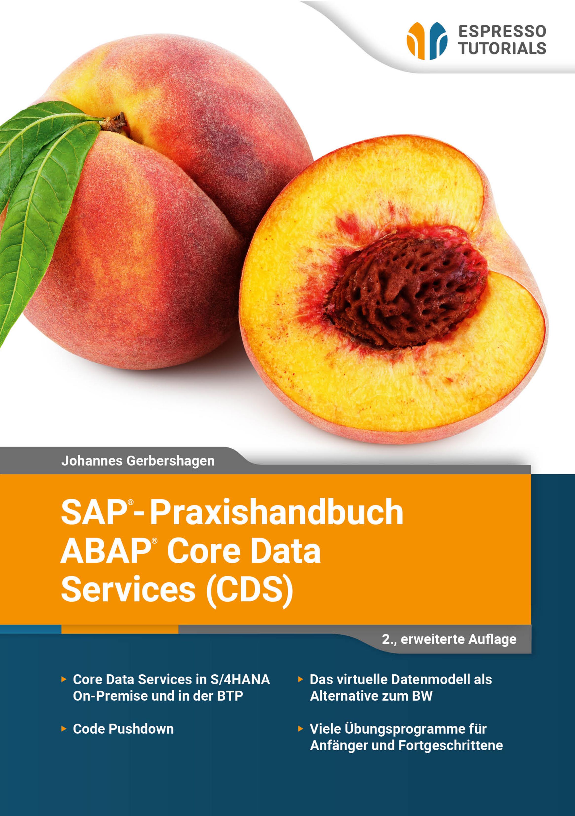 Vorderes Coverbild SAP-Praxishandbuch ABAP Core Data Services (CDS)