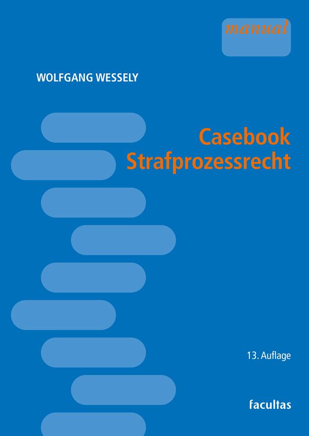 Vorderes Coverbild Casebook Strafprozessrecht