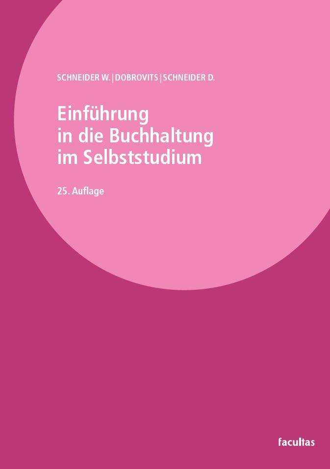 Vorderes Coverbild Einführung in die Buchhaltung im Selbststudium