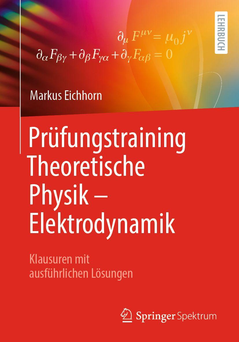 Vorderes Coverbild Prüfungstraining Theoretische Physik - Elektrodynamik