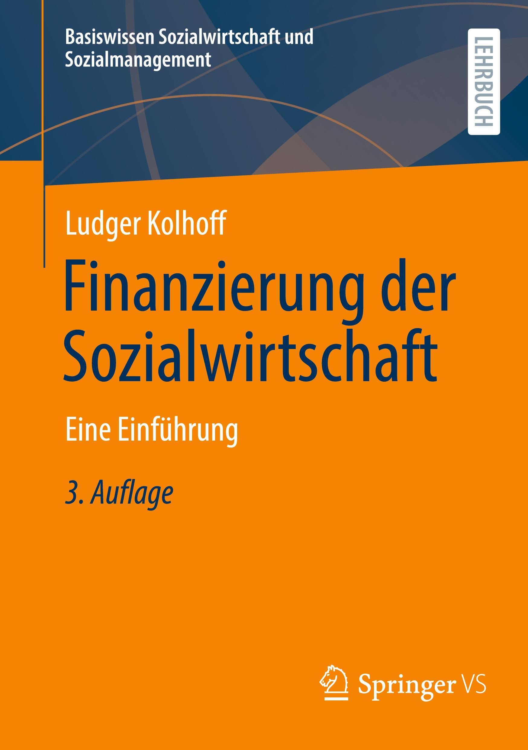 Vorderes Coverbild Finanzierung der Sozialwirtschaft