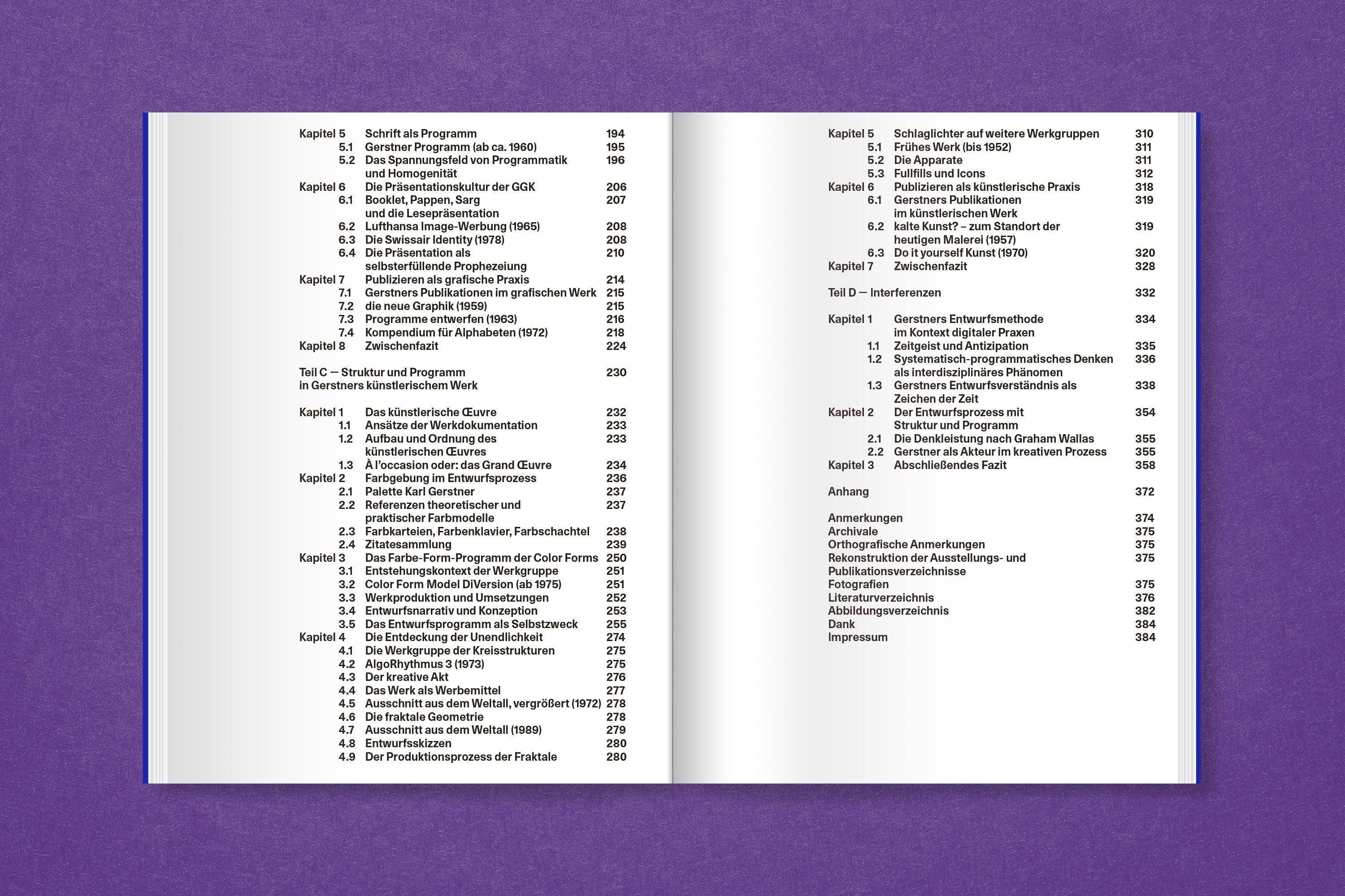 Beispielinhalt (Bild) Karl Gerstner: Der Traum vom Absoluten