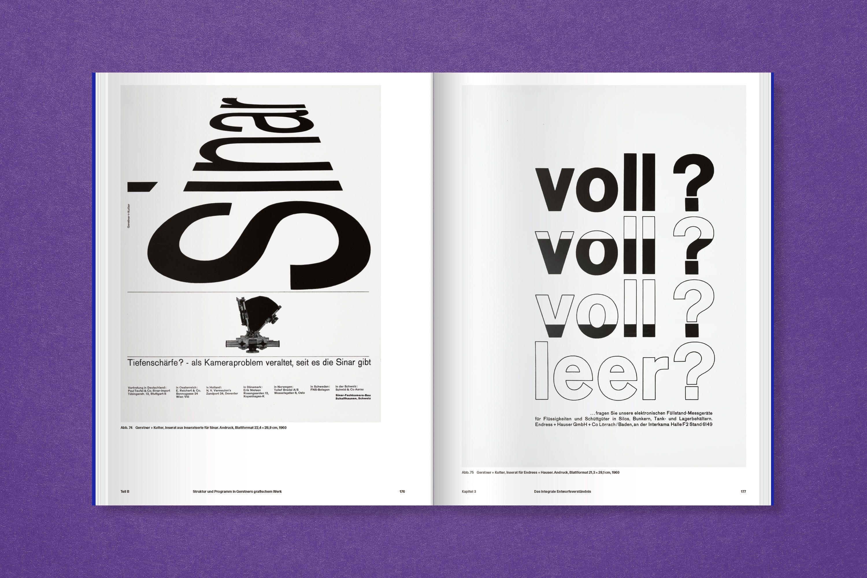 Beispielinhalt (Bild) Karl Gerstner: Der Traum vom Absoluten