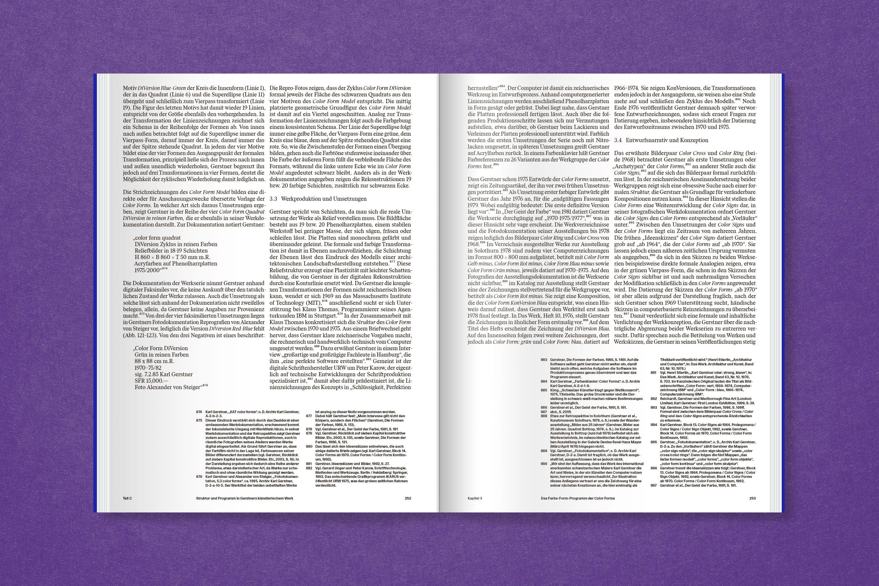 Beispielinhalt (Bild) Karl Gerstner: Der Traum vom Absoluten