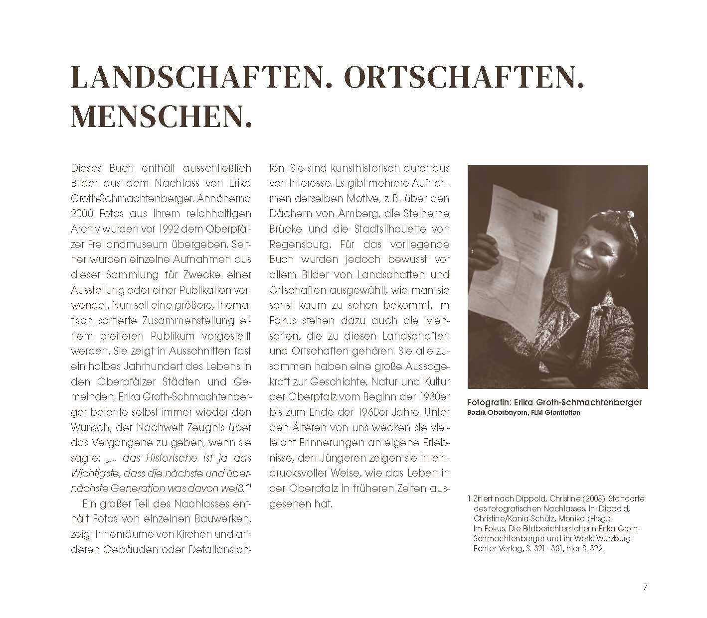 Beispielinhalt (Bild) Die Oberpfalz in historischen Bildern.