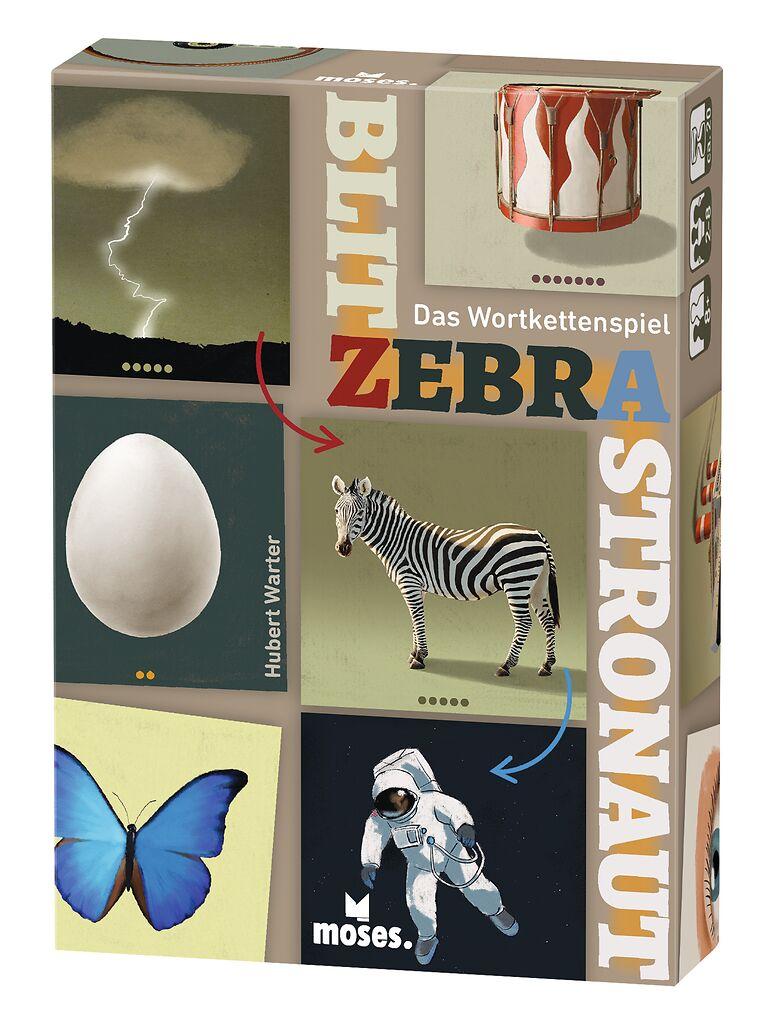 Vorderes Coverbild Blitz Zebra Astronaut