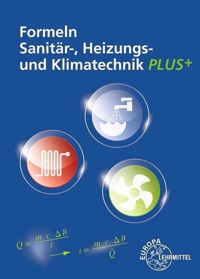 Vorderes Coverbild Formeln Sanitär-, Heizungs- und Klimatechnik PLUS+