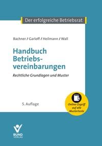 Vorderes Coverbild Handbuch Betriebsvereinbarungen