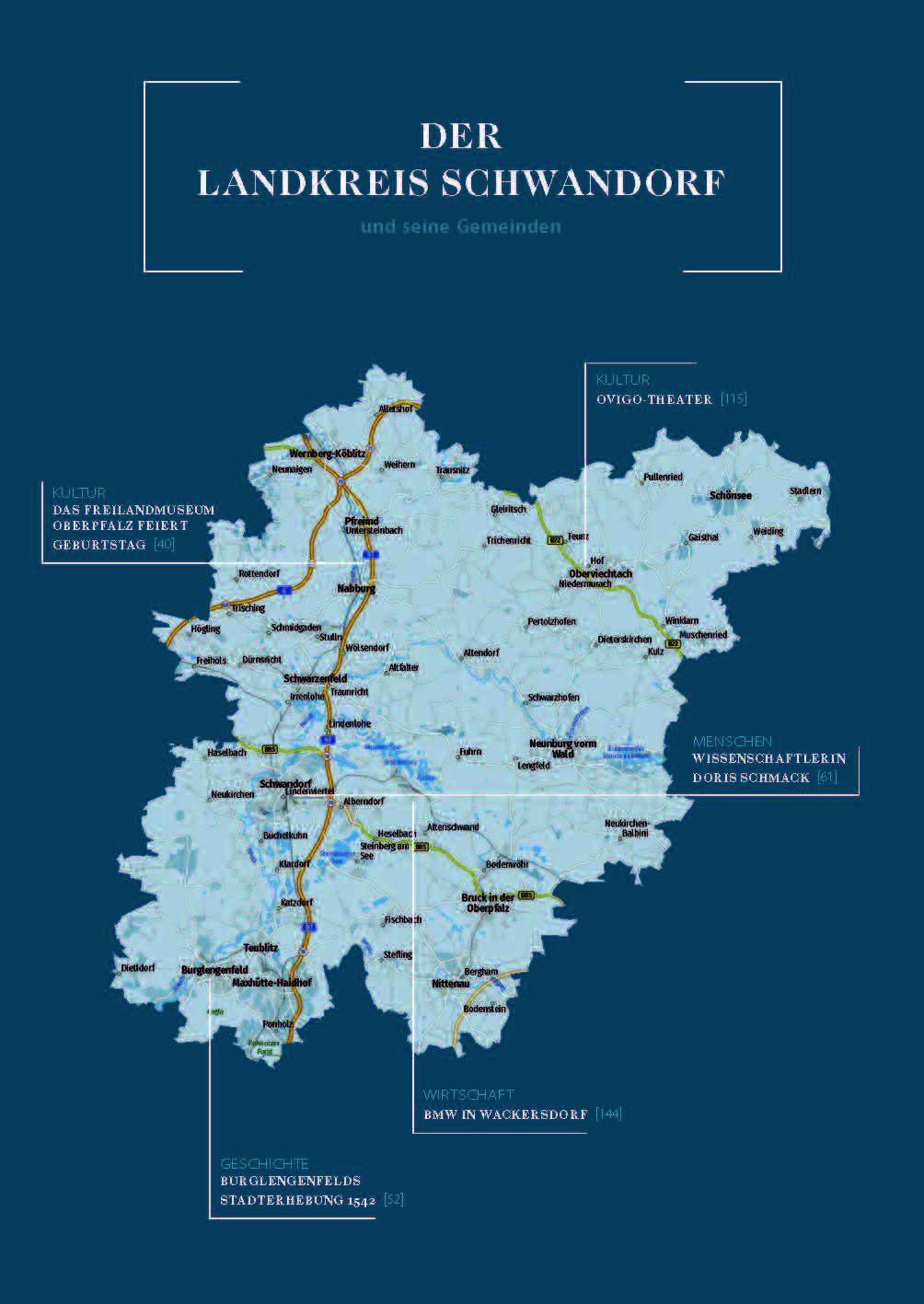 Beispielinhalt (Bild) Daheim im Landkreis Schwandorf - Kalender & Jahresband 2026