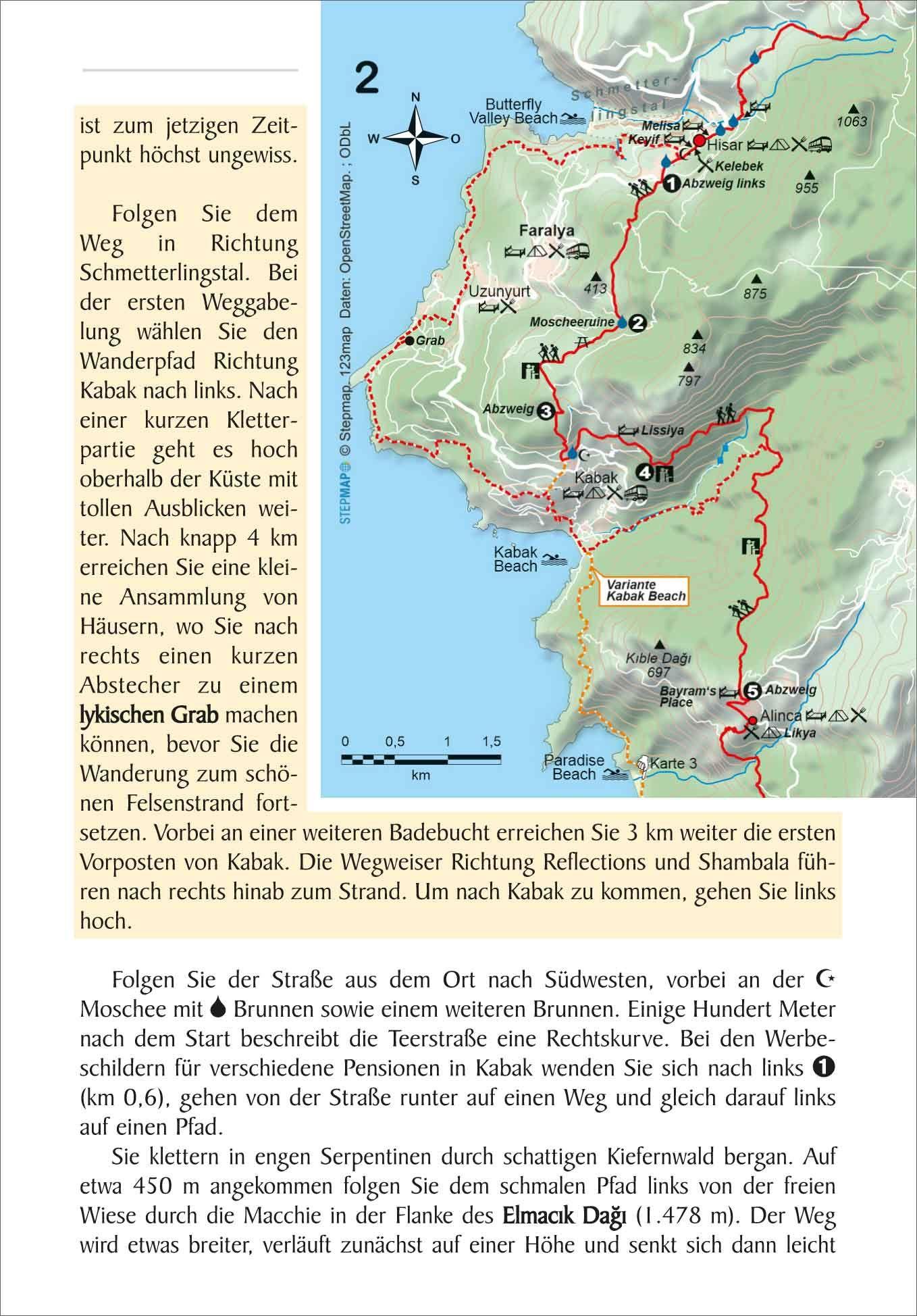 Beispielinhalt (Bild) Türkei: Lykischer Weg von Fethiye nach Antalya