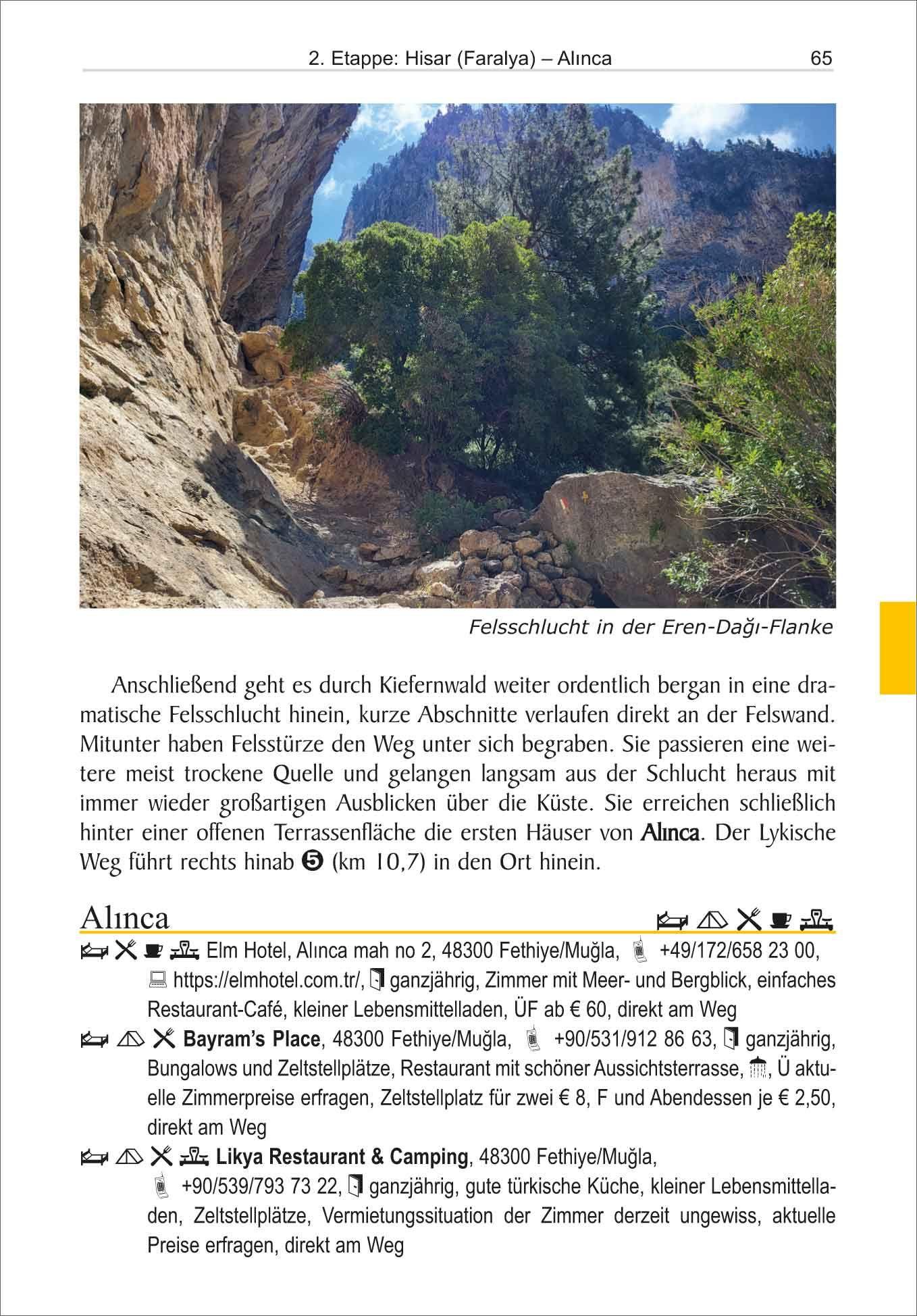 Beispielinhalt (Bild) Türkei: Lykischer Weg von Fethiye nach Antalya