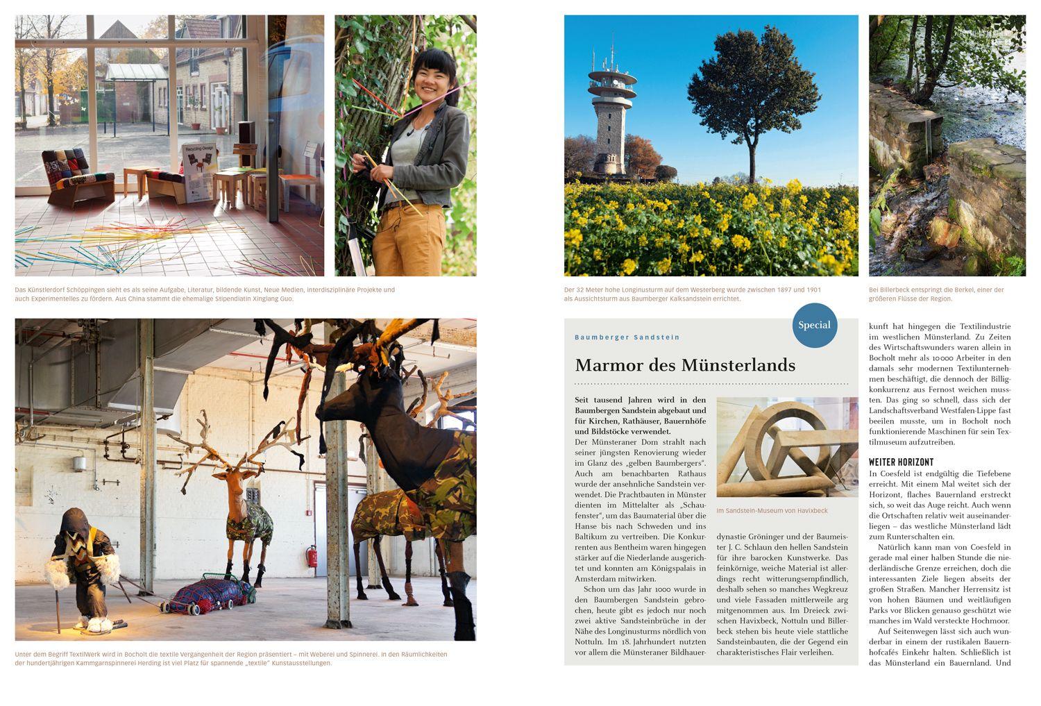 Beispielinhalt (Bild) DuMont Bildatlas Münsterland