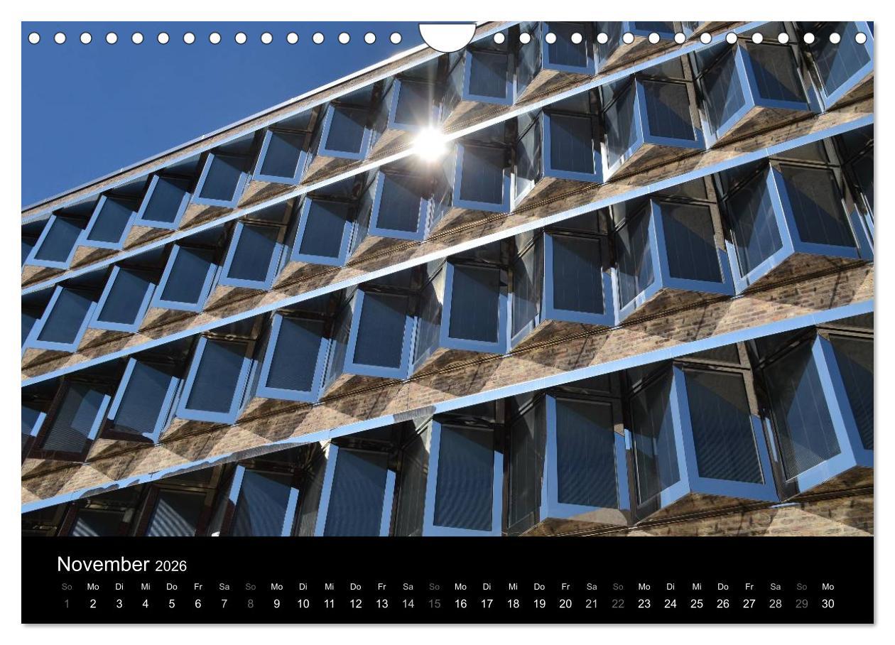 Beispielinhalt (Bild) Ulm - Zwischen Tradition und Moderne (Wandkalender 2026 DIN A4 quer), CALVENDO Monatskalender