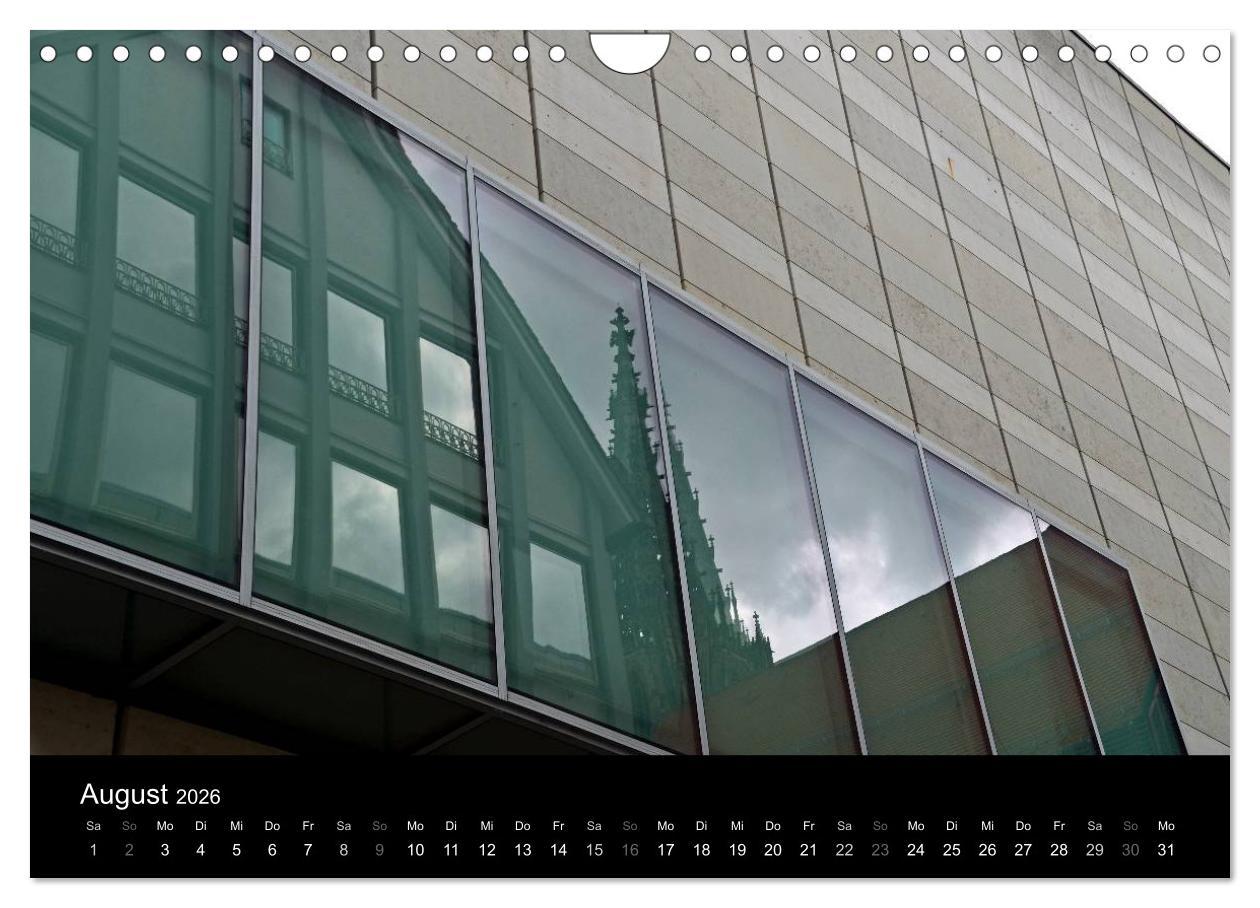 Beispielinhalt (Bild) Ulm - Zwischen Tradition und Moderne (Wandkalender 2026 DIN A4 quer), CALVENDO Monatskalender