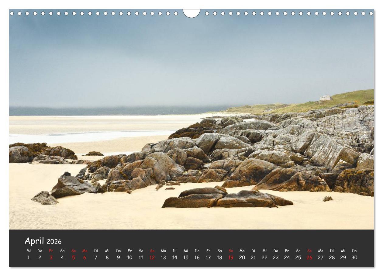 Beispielinhalt (Bild) Schottland - grandiose Landschaften im Westen (Wandkalender 2026 DIN A3 quer), CALVENDO Monatskalender